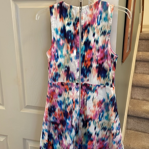 Multi print dress size 2 - Picture 7 of 8
